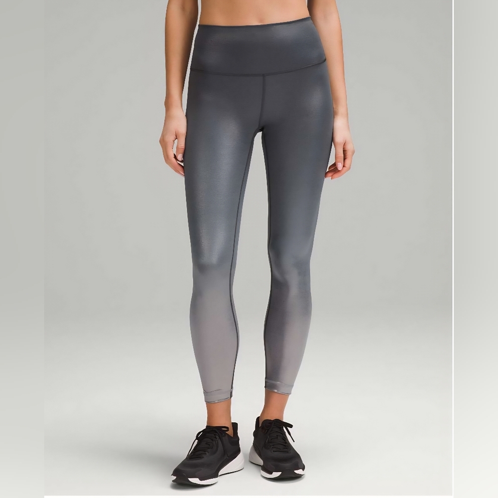 Lululemon Wunder Under Foil Leggings